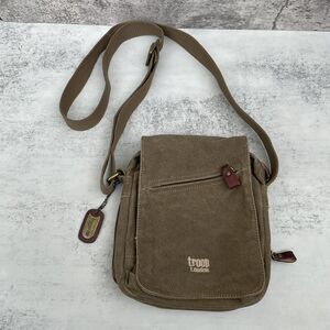 Troop London Classic Canvas Cross Body Shoulder Bag TRP0239